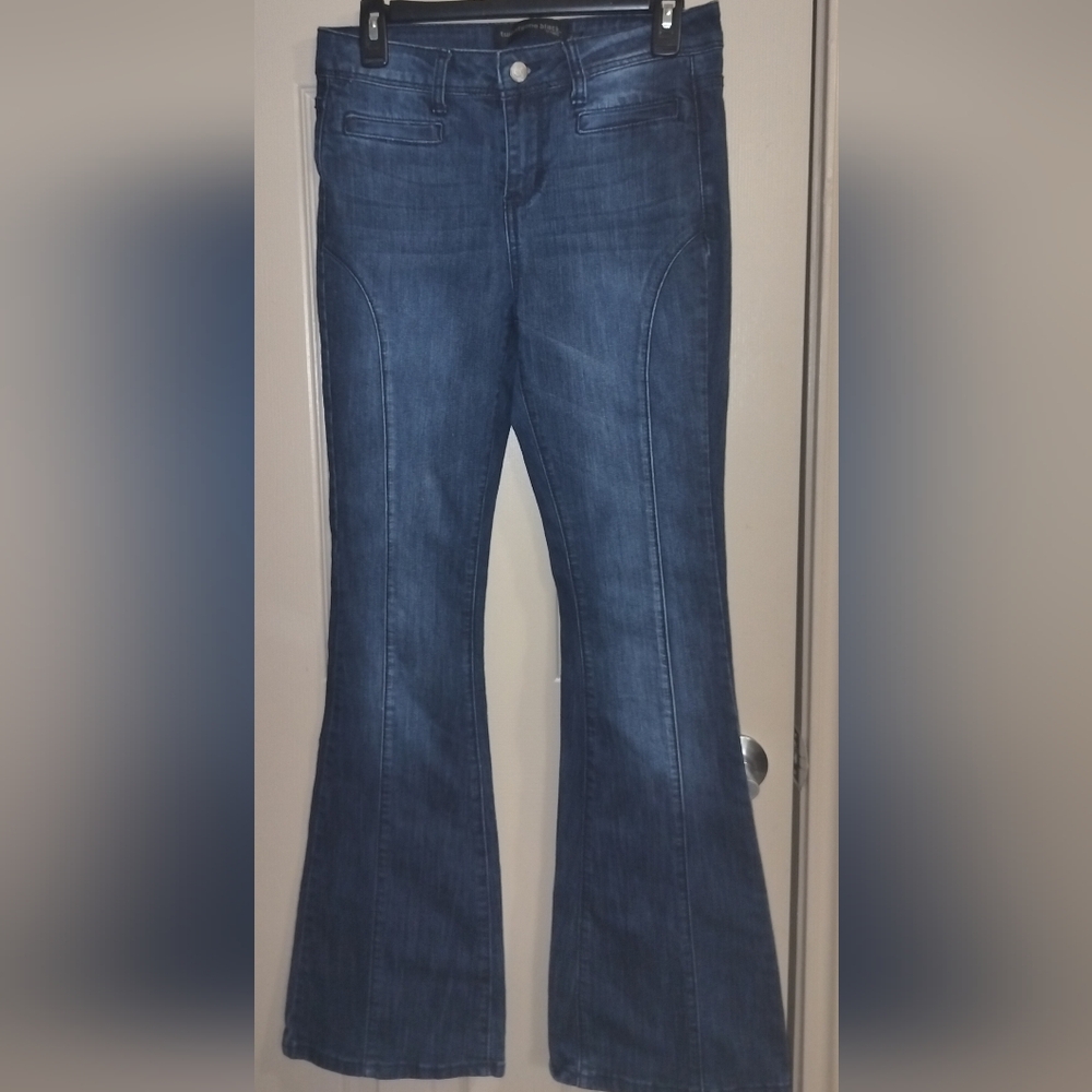 Twentyone Black High Waisted Flare Jeans Sz 5/6R